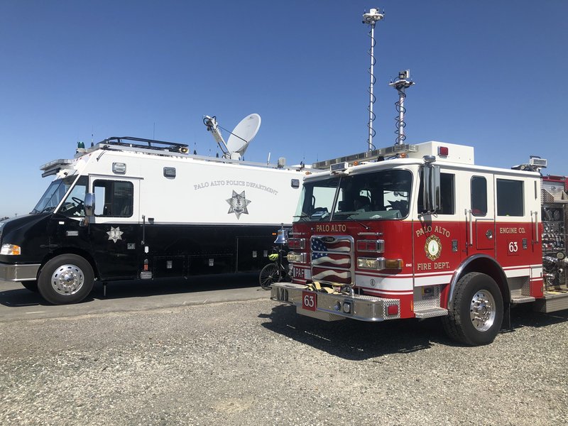 Palo Alto Department of Public Safety at the May 13, 2023 exercise