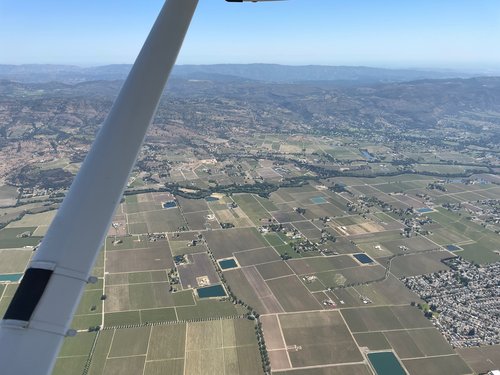 Over Napa Valley