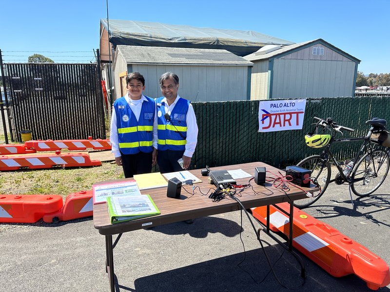 Amateur radio operations support of the May 13, 2023 exercise